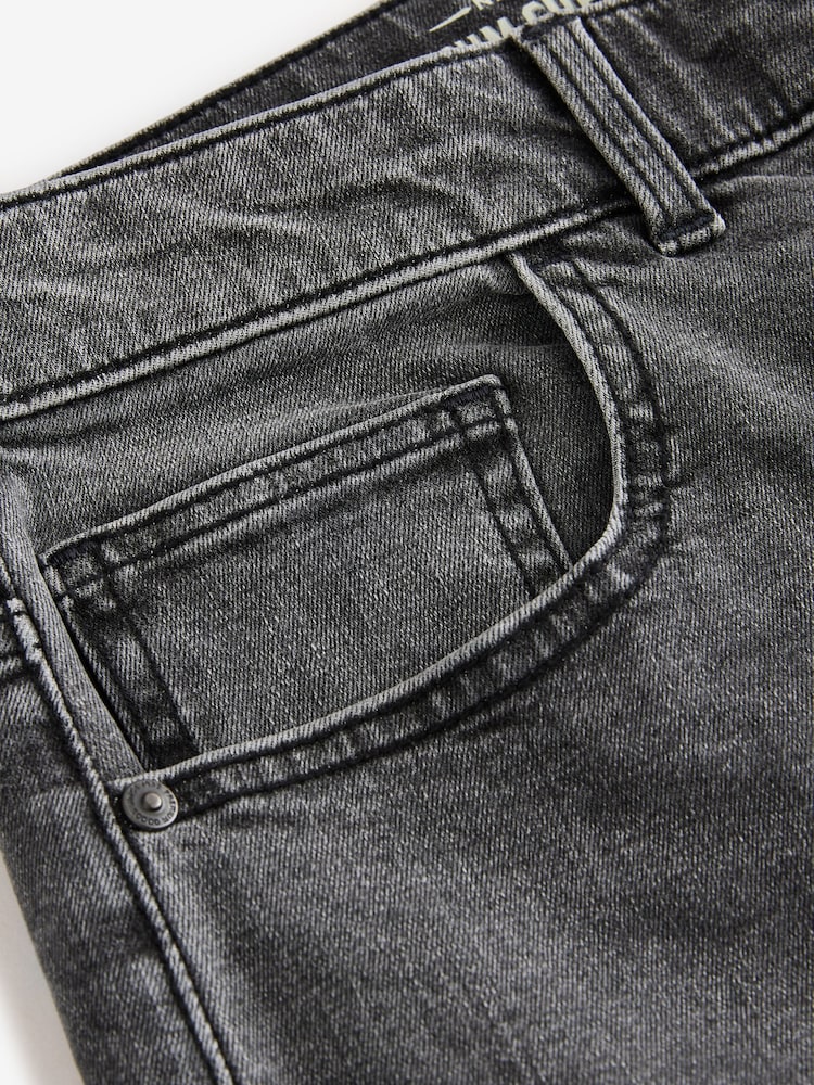Grijs Vintage - Enkele - Rechte, klassieke jeans met stretch - Image 9 of 11