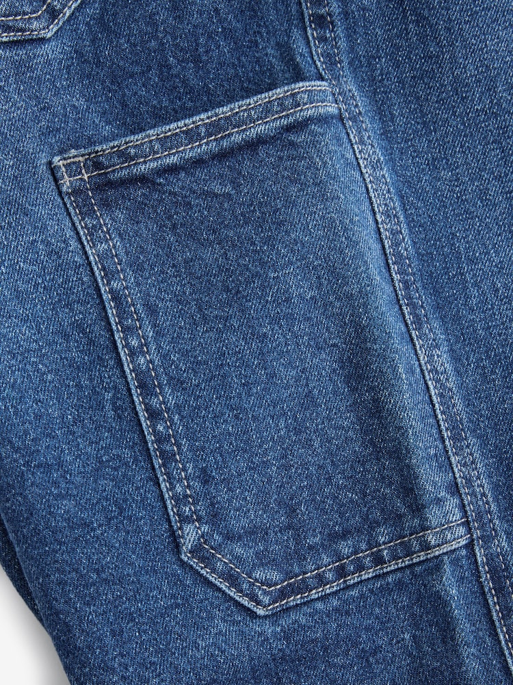 Mid Blue Denim Carpenter Jeans - Image 11 of 11