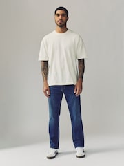 Blue Straight Fit Lightweight Motion Flex Denim Jeans - Image 4 of 12