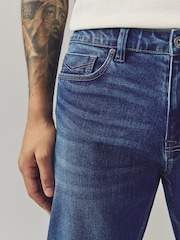 Blue Straight Fit Lightweight Motion Flex Denim Jeans - Image 6 of 12
