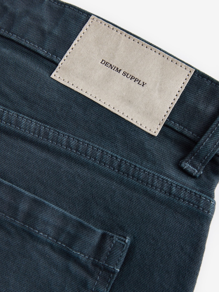 Dark Blue Denim Cargo Jeans - Image 12 of 13