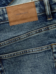 Синий - Зауженный крой - Vintage Wash Denim Jeans - Image 10 of 11