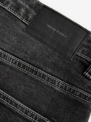 Washed Black Relaxed Fit Vintage Wash Denim Jeans - Image 11 of 12