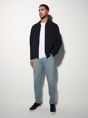 Голубой бледный - Зауженный крой - Vintage Wash Denim Jeans - Image 2 of 11