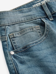 Blue Light Tint Bootcut Classic Stretch Jeans - Image 10 of 12