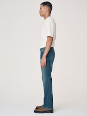 Blue Light Tint Bootcut Classic Stretch Jeans - Image 4 of 12