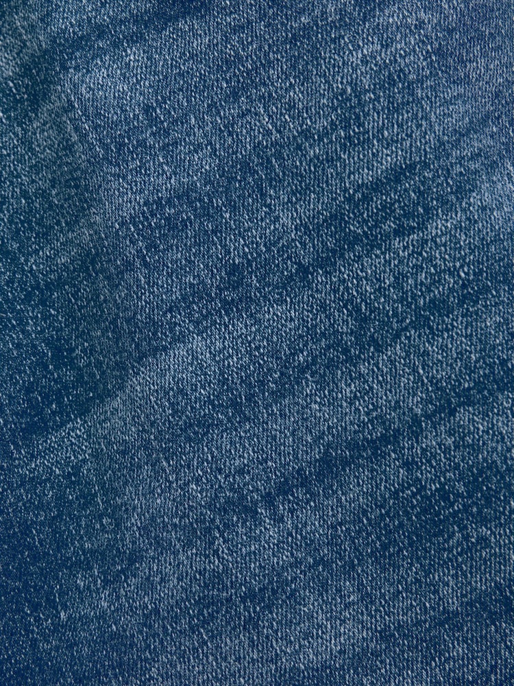 Mittelblau - reguläre Passform mit schmal zulaufendem Bein - Denim-Jeans mit Vintage-Waschung - Bild 12 von 12 Mittelblau - reguläre Passform mit schmal zulaufendem Bein - Denim-Jeans mit Vintage-Waschung - Bild 12 von 12