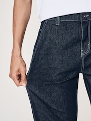 Blue Indigo Rinse Denim Carpenter Jeans - Image 7 of 12