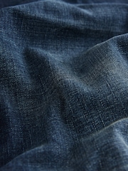 Blue Mid Indigo Slim Fit Belted Motionflex Jeans - Image 9 of 12
