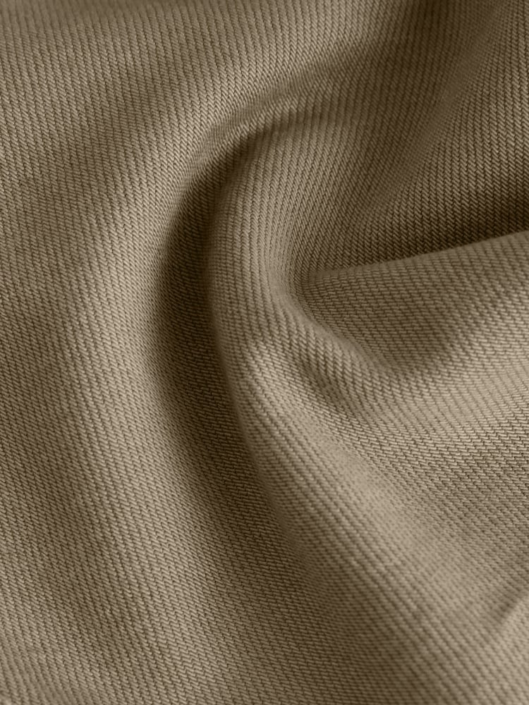 Mushroom Brown Regular Tapered Fit Soft Touch Chino Style Denim Jeans - Image 12 of 12 Mushroom Brown Regular Tapered Fit Soft Touch Chino Style Denim Jeans - Image 12 of 12