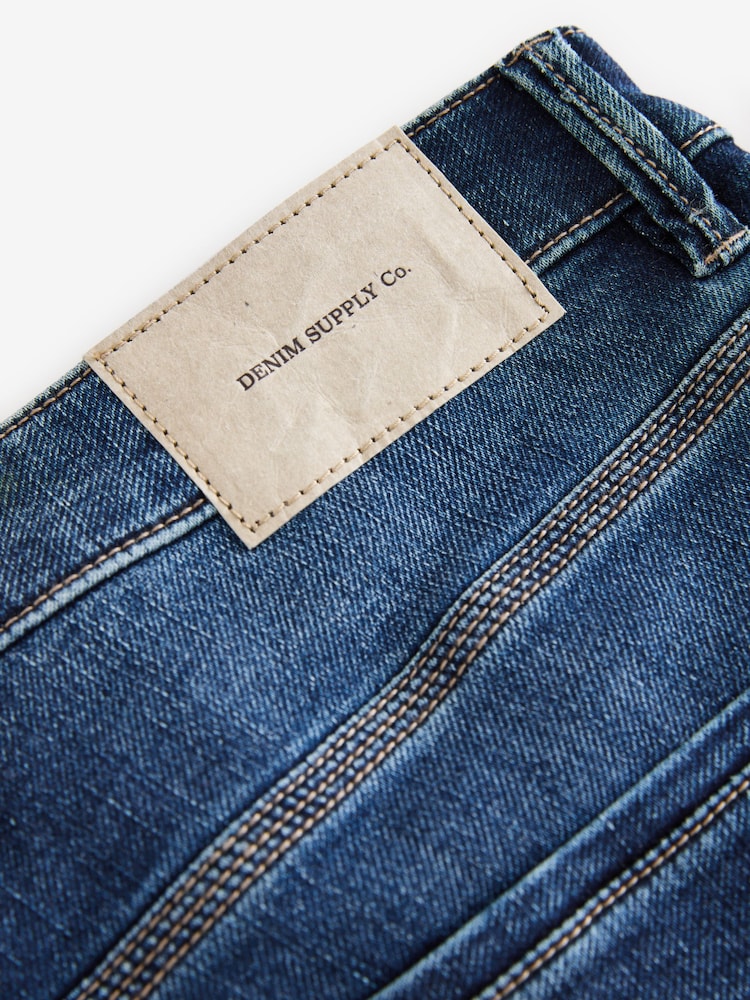 Mediumblauw - Slim Fit - Comfortabele stretchjeans - Image 10 of 11