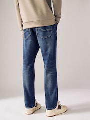 Blue Mid Slim Fit Comfort Stretch Jeans - Image 4 of 11