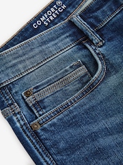 Blue Mid Slim Fit Comfort Stretch Jeans - Image 9 of 11