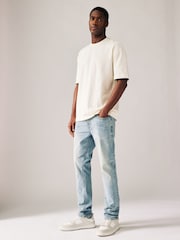 Blue Vintage Single Skinny Fit Classic Stretch Jeans - Image 1 of 11