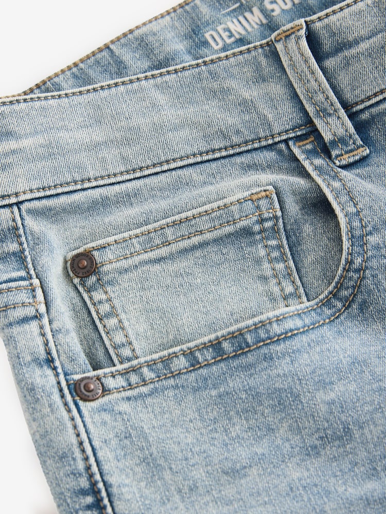Blue Vintage Single Skinny Fit Classic Stretch Jeans - Image 10 of 11