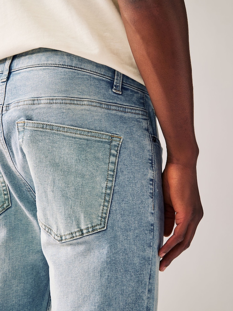 Blue Vintage Single Skinny Fit Classic Stretch Jeans - Image 6 of 11