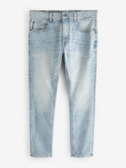 Blue Vintage Single Skinny Fit Classic Stretch Jeans - Image 7 of 11