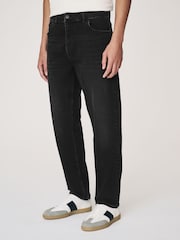 أزرق مغسول - Regular Tapered Fit Classic Stretch Jeans - صورة 1 من 12