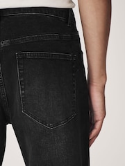 أزرق مغسول - Regular Tapered Fit Classic Stretch Jeans - صورة 5 من 12