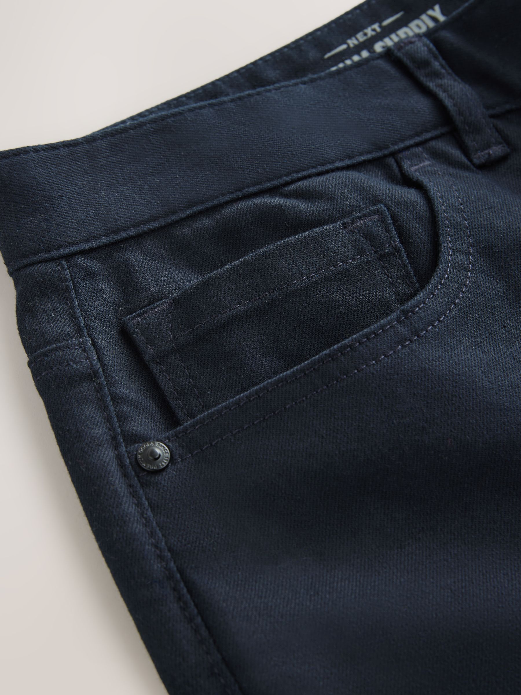 Navy Blue Super Skinny Stretch Jeans – Women's, Low Rise, 5-Pocket, L32