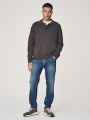 Blue Mid Tint Slim Fit Authentic Stretch Denim Jeans - Image 2 of 9