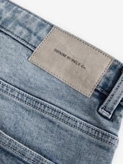 Blue Slate Regular Tapered Fit Vintage Wash Denim Jeans - Image 11 of 12