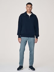 Blue Slate Regular Tapered Fit Vintage Wash Denim Jeans - Image 2 of 12