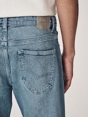 Blue Slate Regular Tapered Fit Vintage Wash Denim Jeans - Image 7 of 12