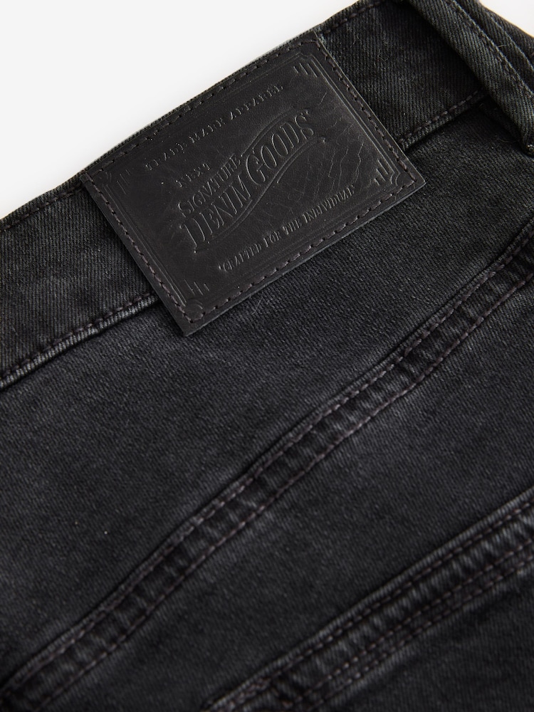 Black Straight Fit Lightweight Motion Flex Denim Jeans - Image 11 of 11