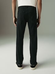Black Straight Fit Lightweight Motion Flex Denim Jeans - Image 3 of 11