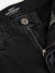 Black Straight Fit Lightweight Motion Flex Denim Jeans - Image 9 of 11