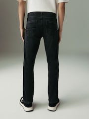 Washed Black Slim Fit Comfort Stretch Jeans - Image 3 of 12