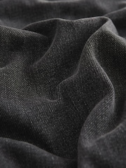 Washed Black Slim Fit Comfort Stretch Jeans - Image 9 of 12