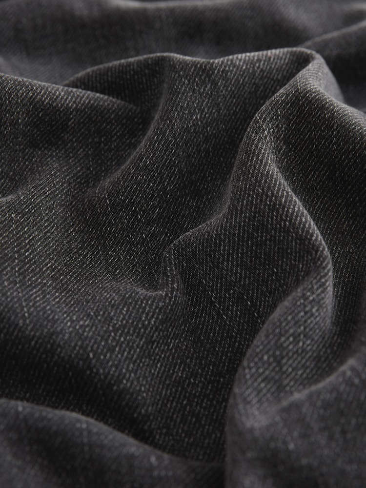 Washed Black Slim Fit Comfort Stretch Jeans - Image 9 of 12