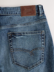Mid Blue Slim Fit Signature Japanese Selvedge Denim Jeans - Image 12 of 12