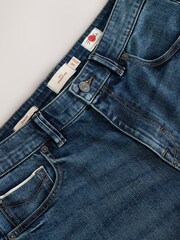 Mittelblau - Schmale Passform - Signature Japanese Selvedge Denim Jeans - Bild 2 von 5