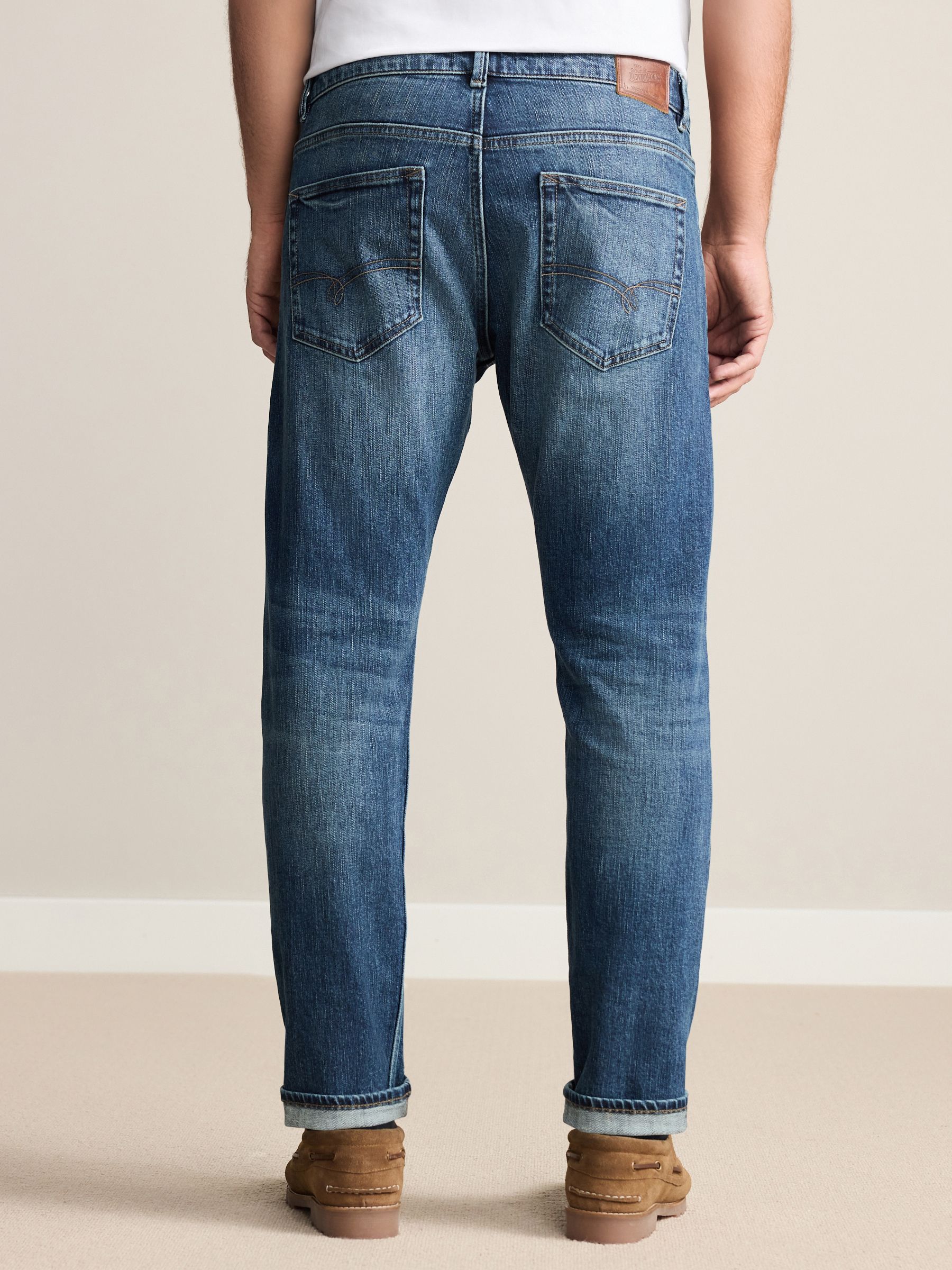 『TEN DENIM STAND SHT BLUE M』 TEN DENIM STAND SHT BLUE M』 Wrangler Men's Long Sleeve Denim Snap