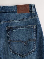 Mittelblau - Schmale Passform - Signature Japanese Selvedge Denim Jeans - Bild 4 von 5
