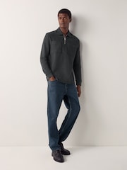 Ink Blue Straight Fit Signature Soft Touch Denim Jeans - Image 20 of 23