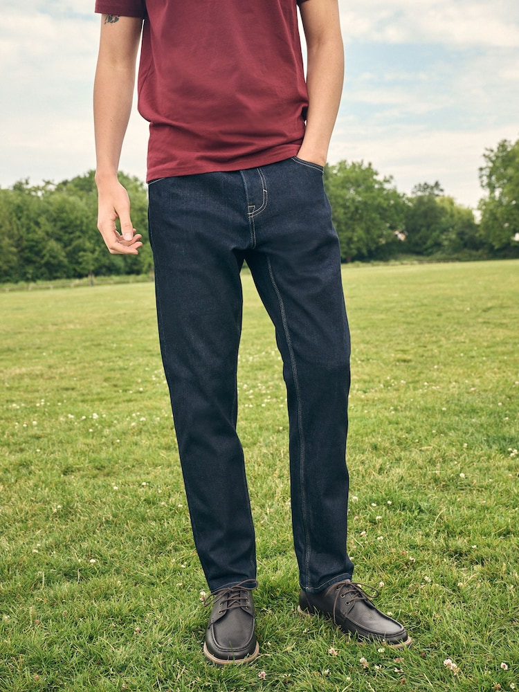 Indigoblau Rinse - Schmale Passform - Signature Japanese Selvedge Denim Jeans - Bild 1 von 5