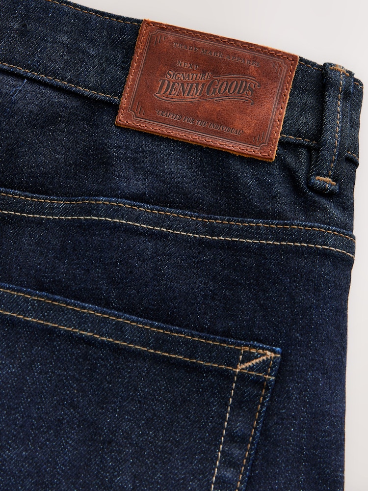 Lavado azul añil - Corte slim - Vaqueros en denim con orillo japonés Signature - Imagen 12 de 12