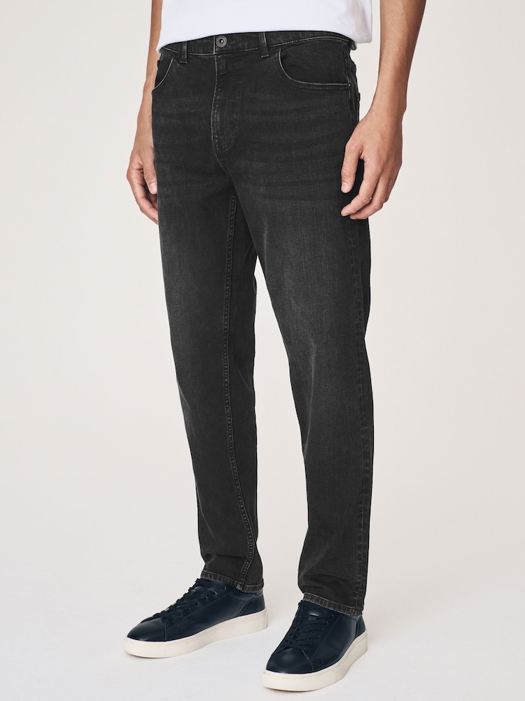 Black Washed - Одинарный - узкие классические джинсы Стрейчевый - Изображение 1 из 12 Black Washed - Одинарный - узкие классические джинсы Стрейчевый - Изображение 1 из 12