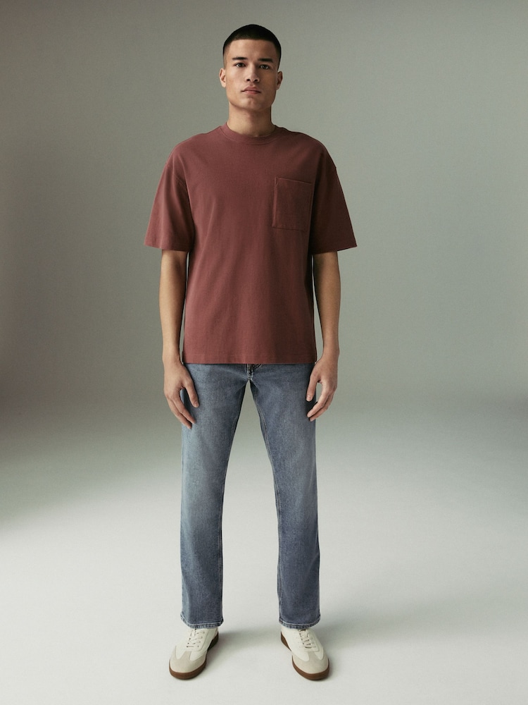 Blue Light Vintage Slim Fit Comfort Stretch Jeans - Image 3 of 10