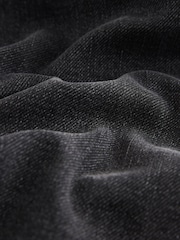 Black Washed Skinny Fit Comfort Stretch Jeans - Image 8 of 11