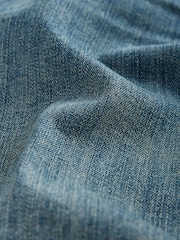 Blue Mid Vintage Slim Fit Belted Motionflex Jeans - Image 10 of 11