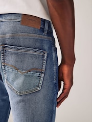 Blue Light Vintage Skinny Fit Comfort Stretch Jeans - Image 6 of 11