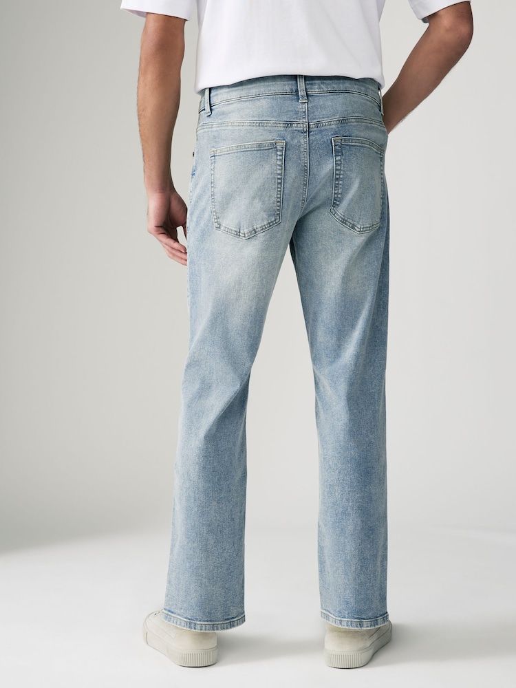 Blue Vintage Single Slim Fit Classic Stretch Jeans - Image 3 of 8