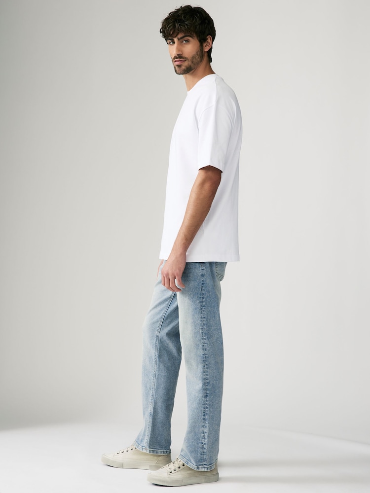 Blue Vintage Single Slim Fit Classic Stretch Jeans - Image 4 of 8
