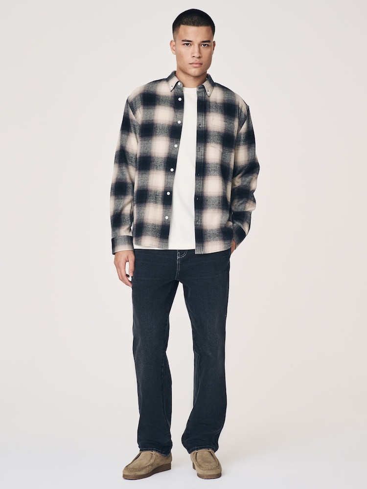 Black Washed Denim Carpenter Jeans - Image 2 of 14