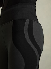 Reiss Wren Wave-Stripe High-Rise Leggings - Изображение 4 из 7